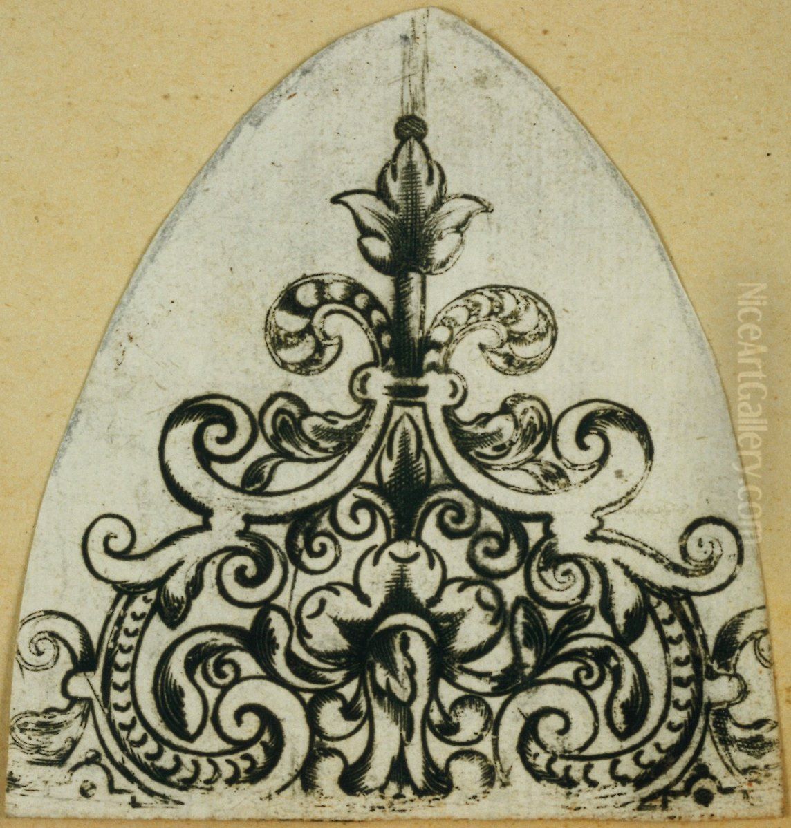 Ebauche de decoration Oil Painting by unknown