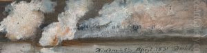 Smoke from Cannon Shots