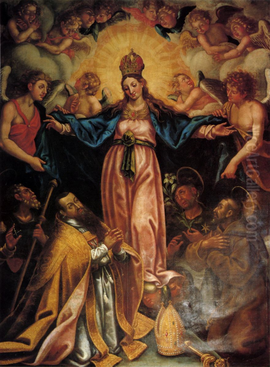 Madonna Oil Painting by Bartholomaus Storer