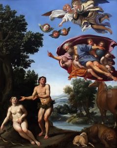 God punished Adam and Eve for their disobedience