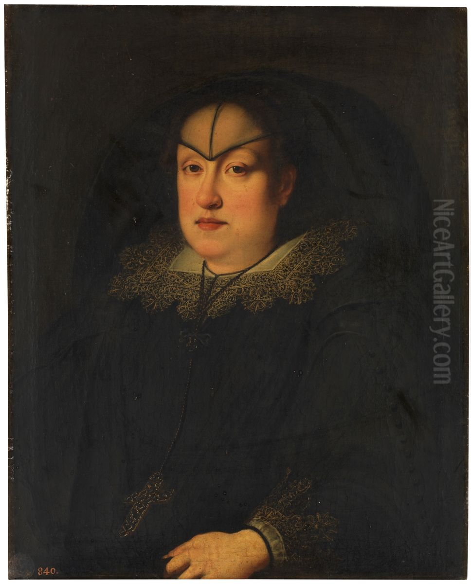 Maria Magdalena de Austria-Estiria, gran duquesa de Toscana Oil Painting by Justus Sustermans