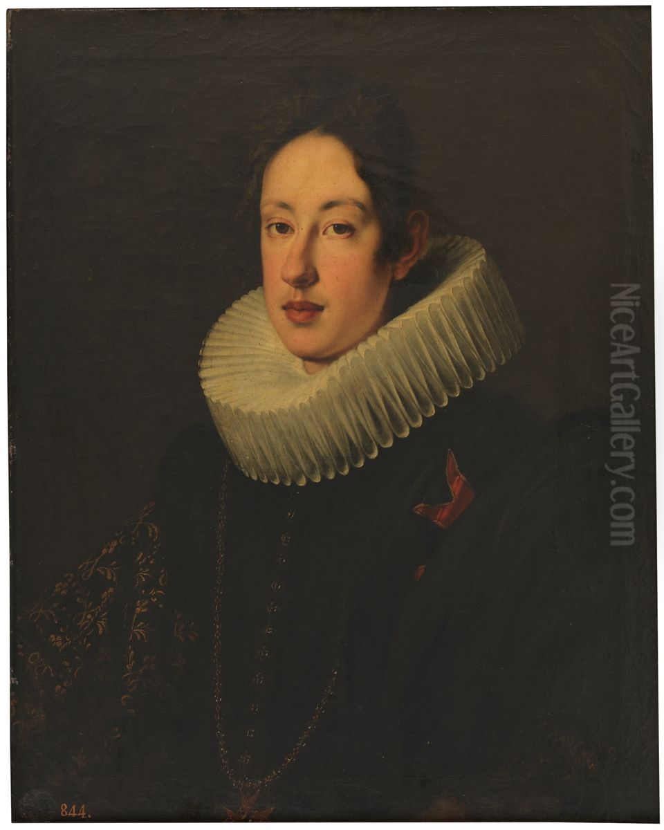 Portrait of Ferdinand II of Tuscany Oil Painting by Justus Sustermans