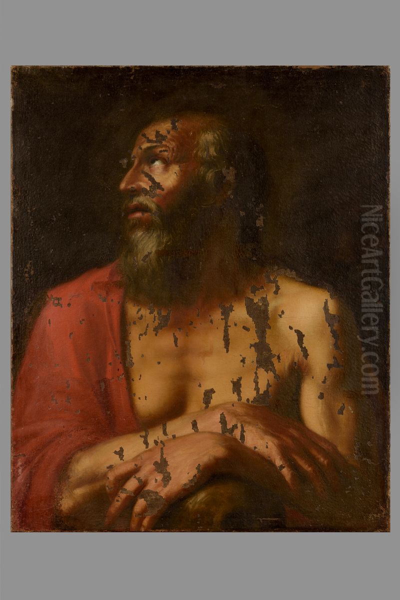 Saint Jerome Oil Painting by Sebastiano Del Piombo