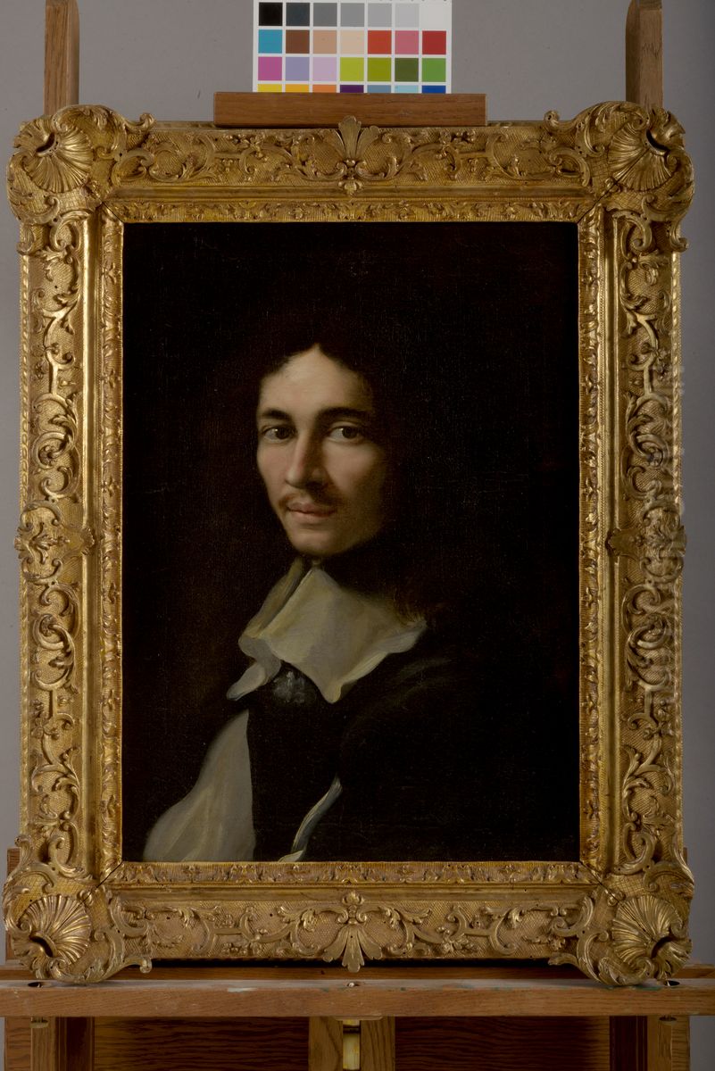 Portrait d'un homme inconnu Oil Painting by Louis Brocard