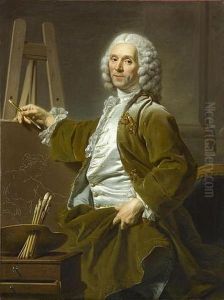 Portrait of Hyacinthe Collin de Vermont (1693-1761)