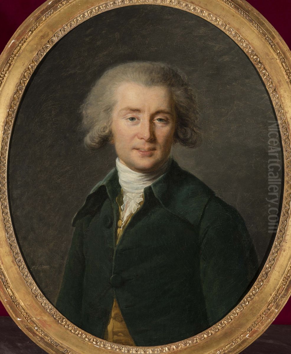 Andre-Ernest-Modeste Gretry, musicien Oil Painting by Elisabeth Louise Vigee Le Brun
