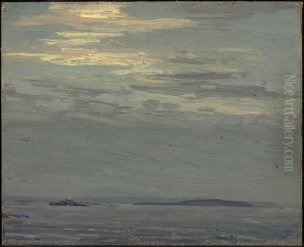 Giant's Tomb, Georgian Bay Oil Painting by Tom Thomson