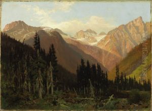 At the Rogers Pass, Summit of the Selkirk Range, B.C.