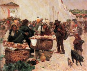 The bakers, a market in Figueiro