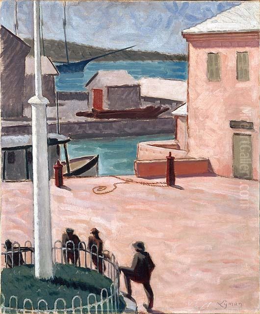Landscape, Bermuda Oil Painting by John Goodwin Lyman