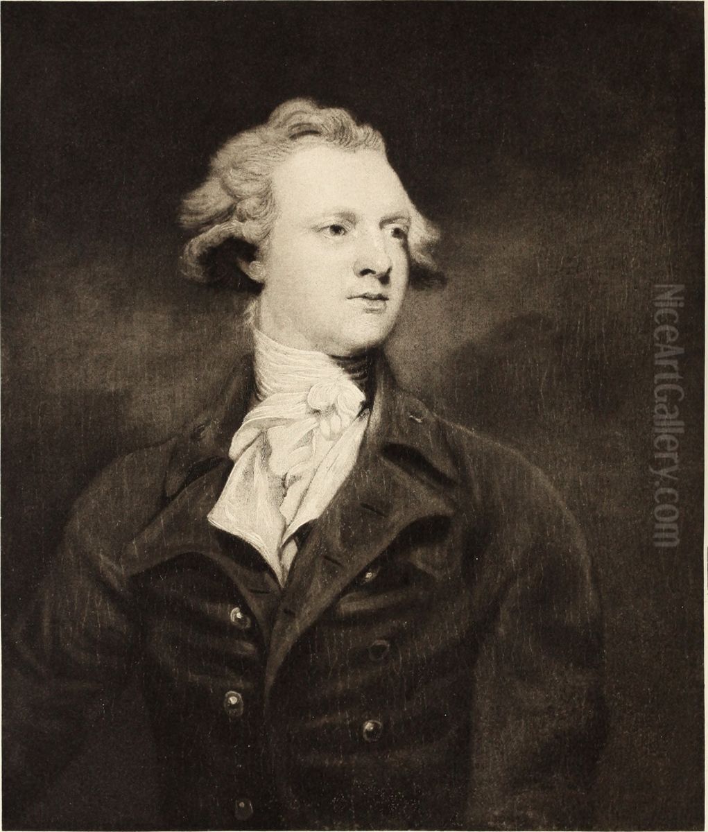 Portrait of Sir Abraham Hume Oil Painting by Of Sir Joshua Reynolds