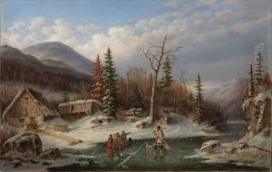 Paysage d'hiver, Laval