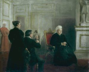 The Artist Painting Queen Victoria