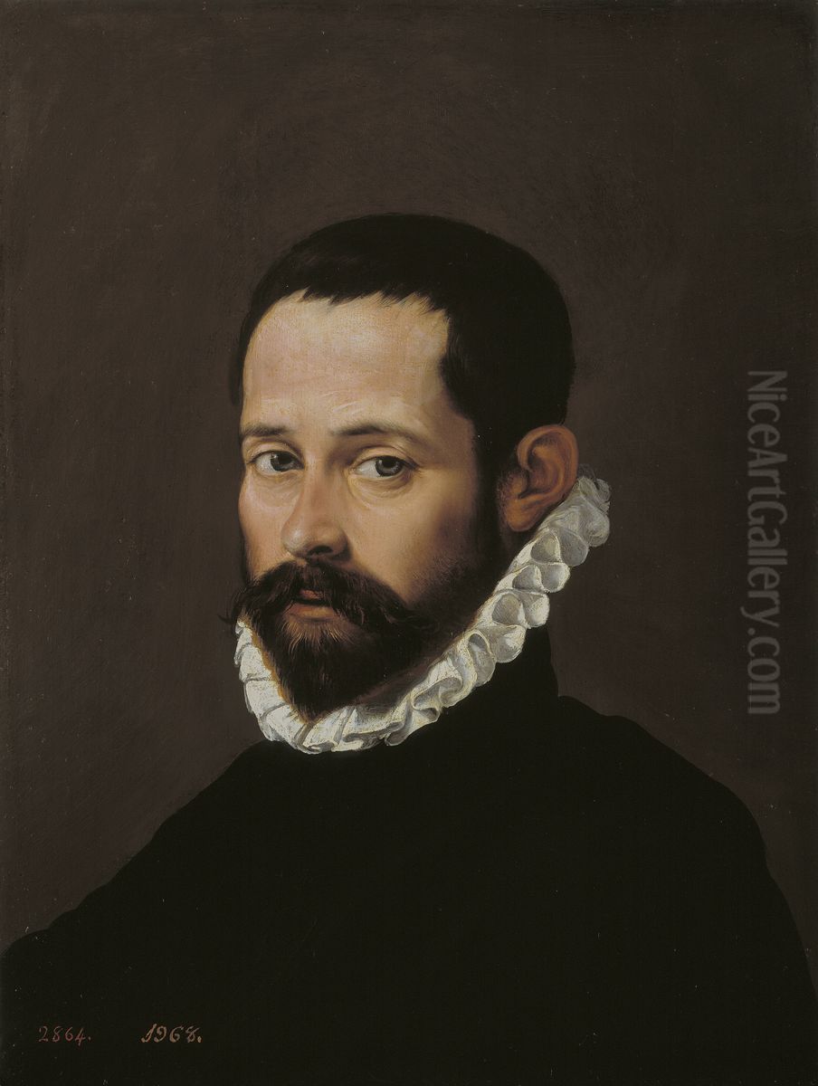Portrait of Diego Hurtado de Mendoza Oil Painting by unknown