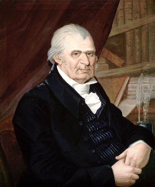 Joseph Papineau Oil Painting by Louis Dulongpre