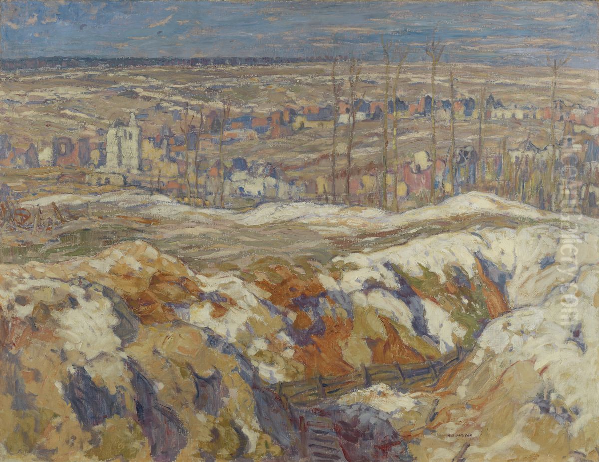Angres Oil Painting by A. Y. Jackson
