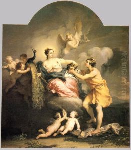 Juno Placing the Eyes of Argos on the Tail of a Peacock