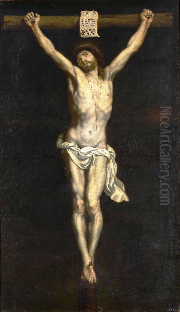 Cristo crucificado Oil Painting by Alonso Cano