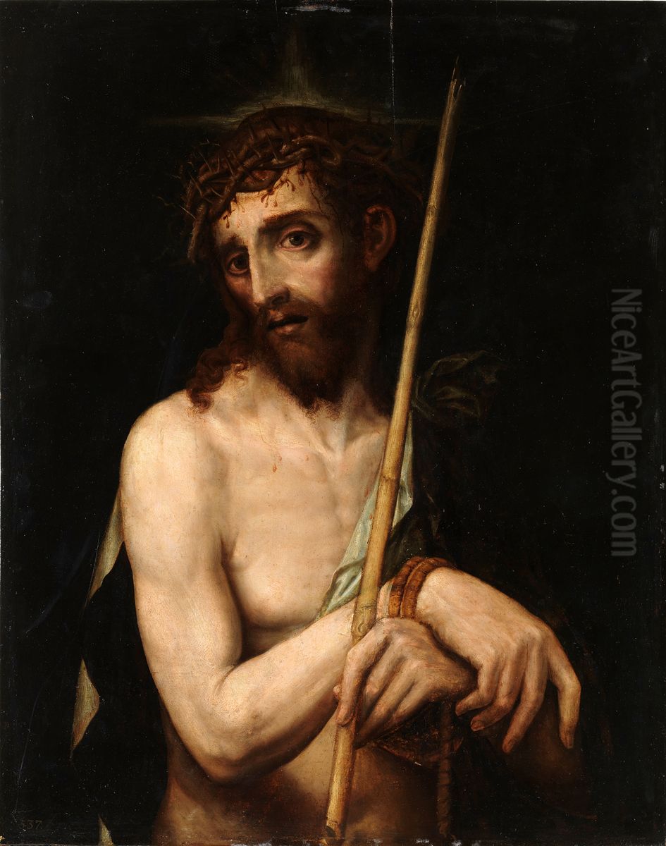 Ecce Homo Oil Painting by Luis de Morales