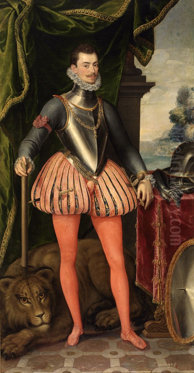 Don Juan de Austria Oil Painting by Juan Pantoja de la Cruz
