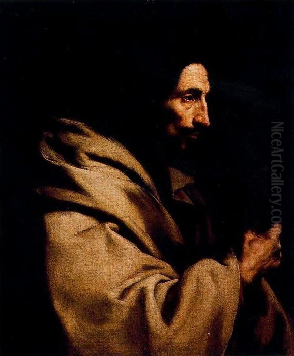 Saint Judas Thaddaeus Oil Painting by Jusepe de Ribera