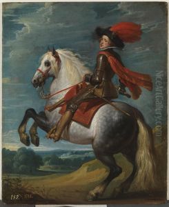 Equestrian painting of Philip IV of Spain