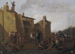 Popular scene