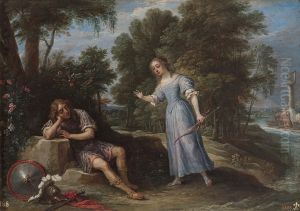 Rinaldo in love with Armida