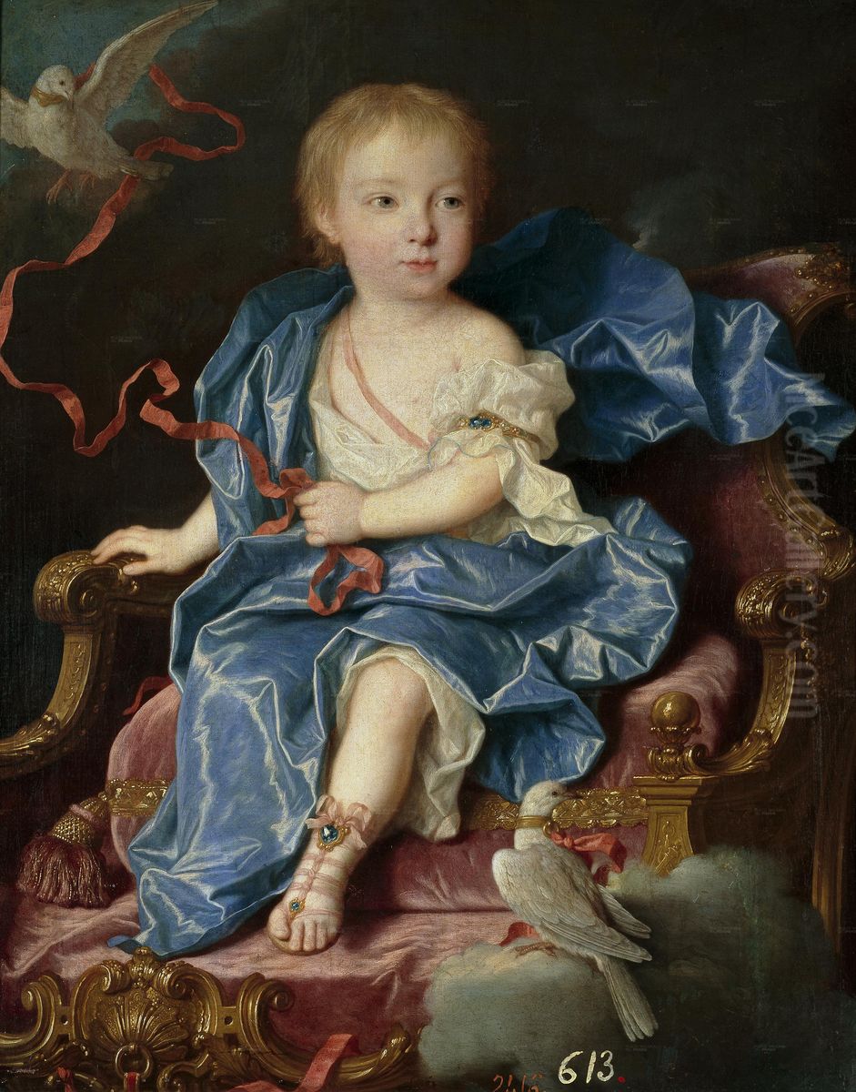 Maria Antonia of Spain Oil Painting by Jean Ranc