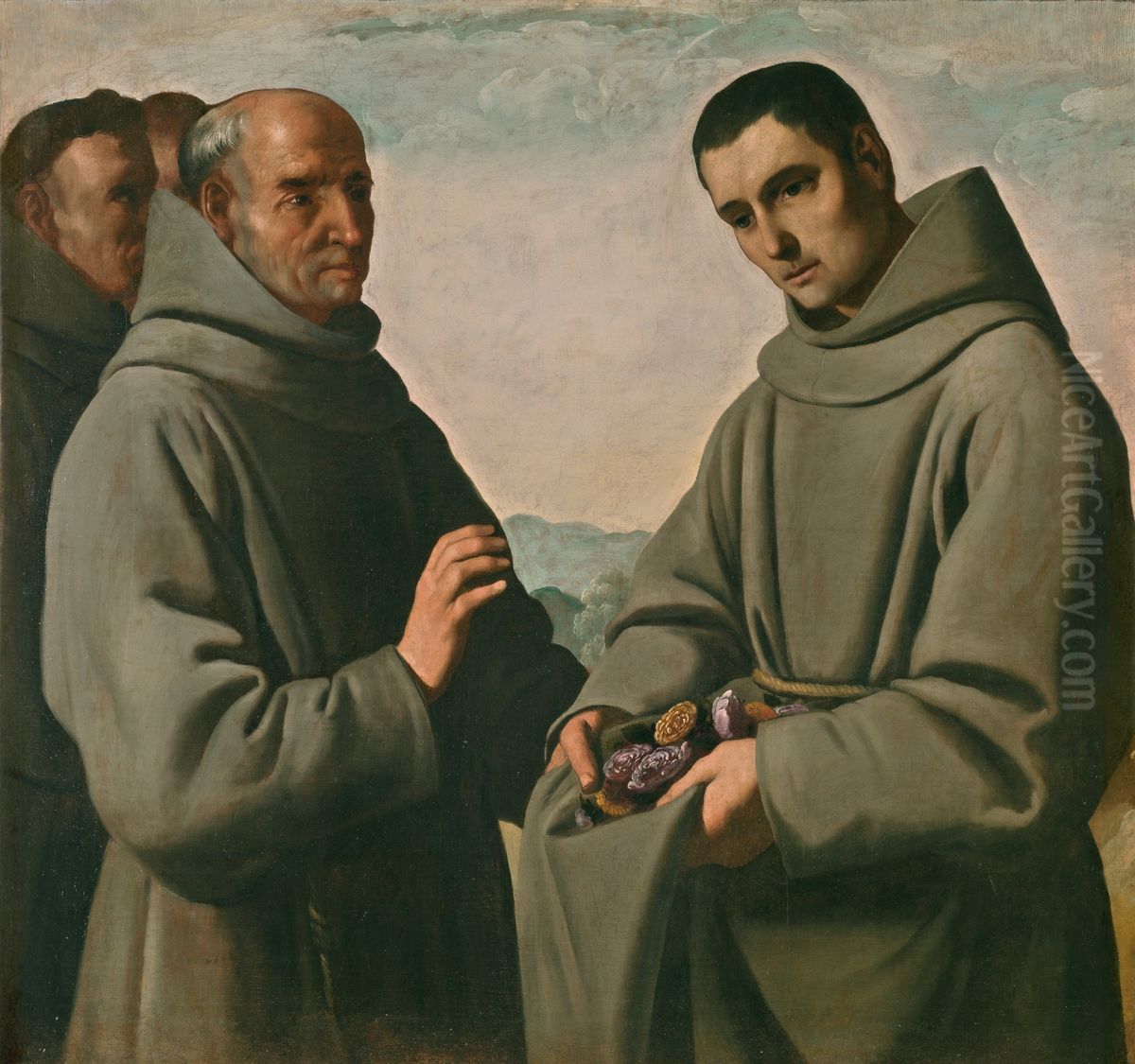 Saint Didacus of Alcala Oil Painting by Francisco De Zurbaran