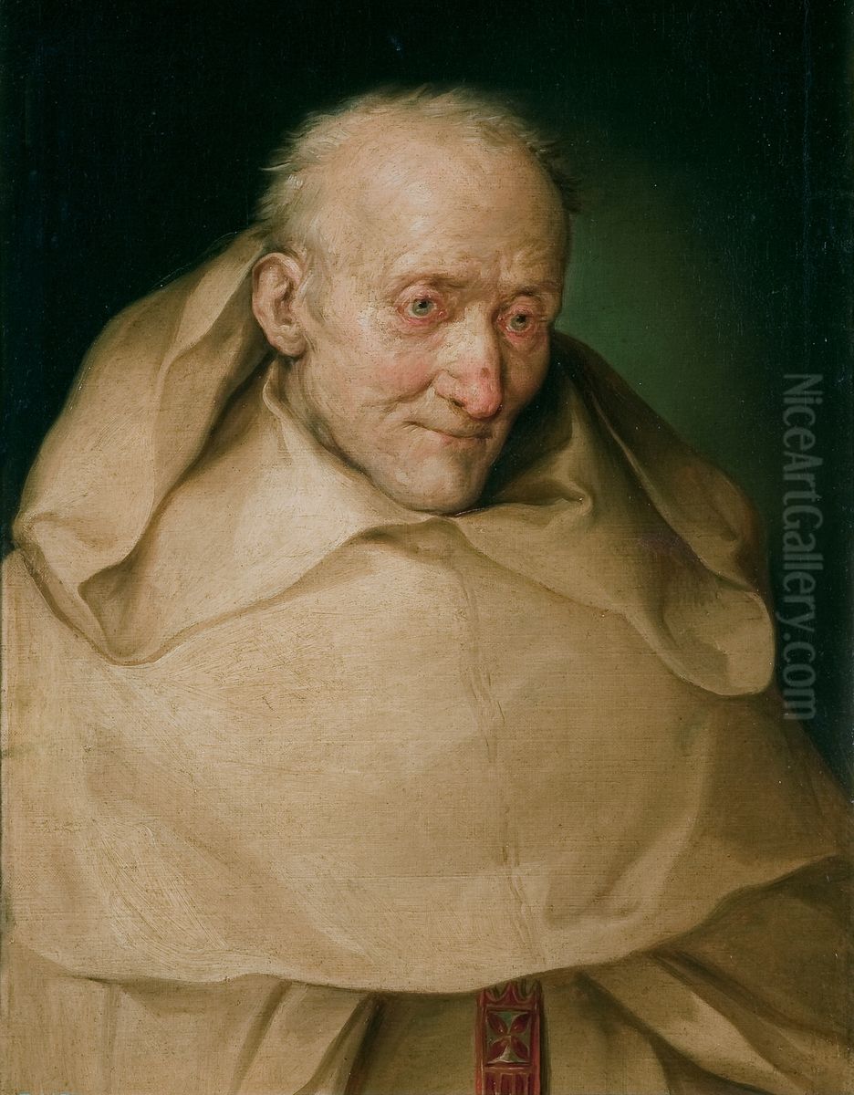 Fray Tomas Gasco Oil Painting by Vicente Lopez Portana