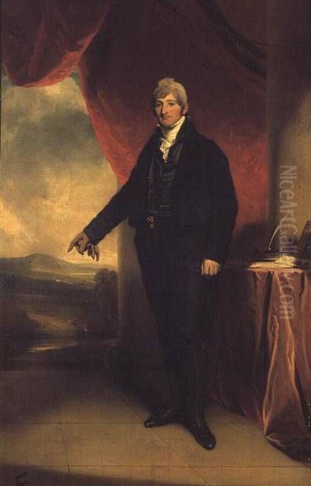 Anthony Gilbert Storer Oil Painting by Martin Archer Shee