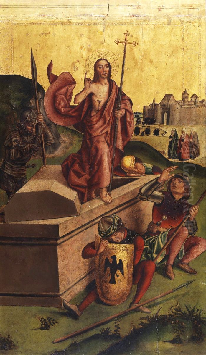 Resurreccion de Cristo Oil Painting by Pedro Berruguete