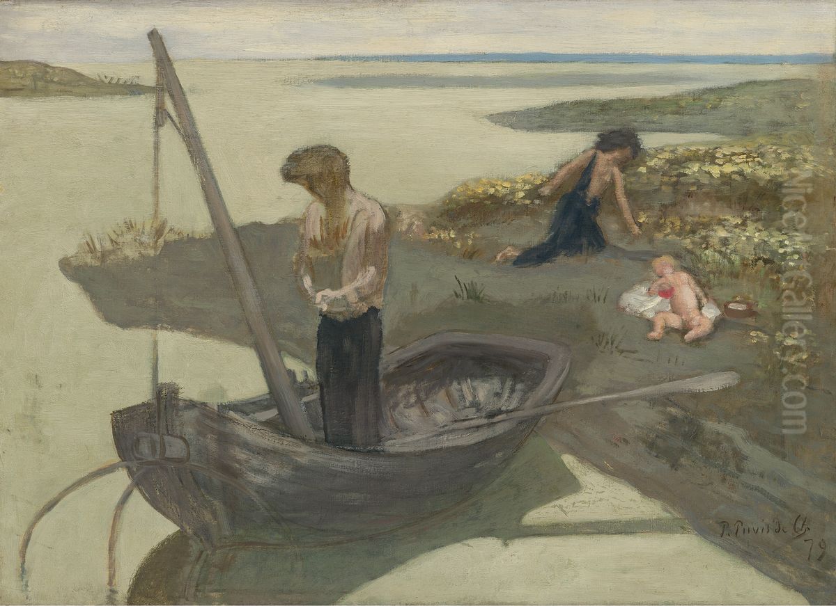 Sketch for ,,The poor fisherman