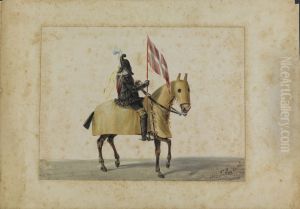 (Capitao das guardas no cortejo de Sao Jorge)