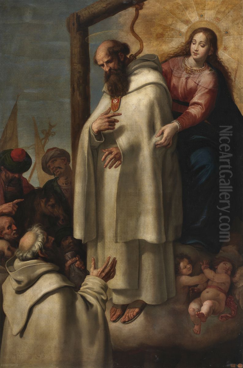 Martirio de san Pedro Armengol Oil Painting by Vincenzo Carducci