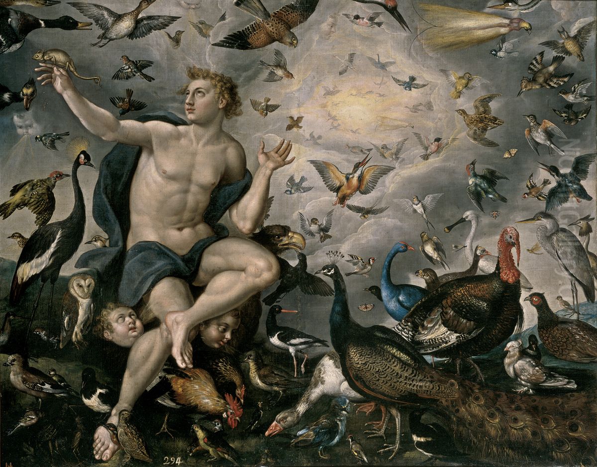 The air Oil Painting by Maerten De Vos