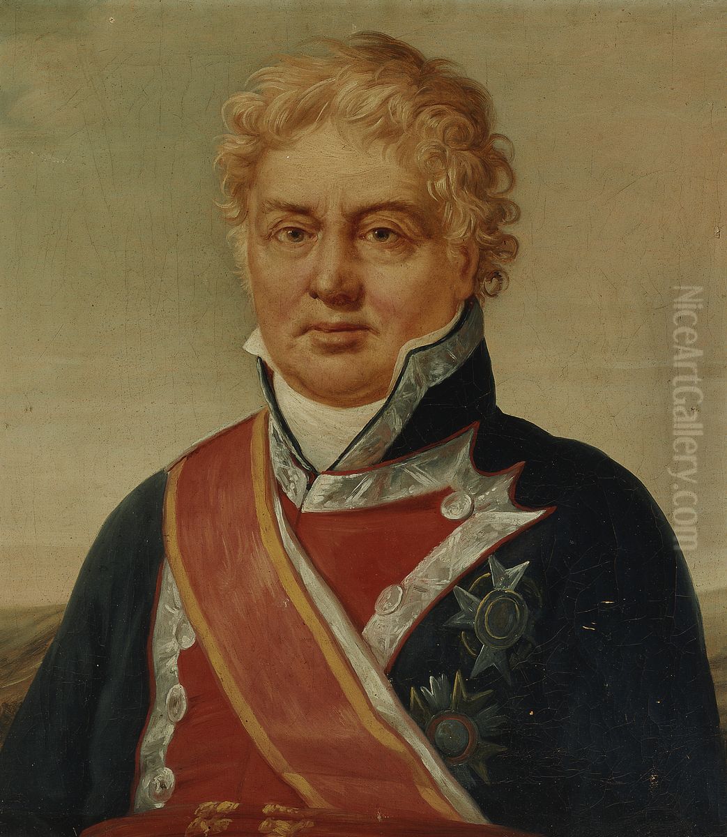 Retrato de militar Oil Painting by Jose Aparicio