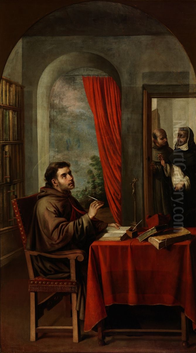 Saint Bonaventure Oil Painting by Francisco De Zurbaran