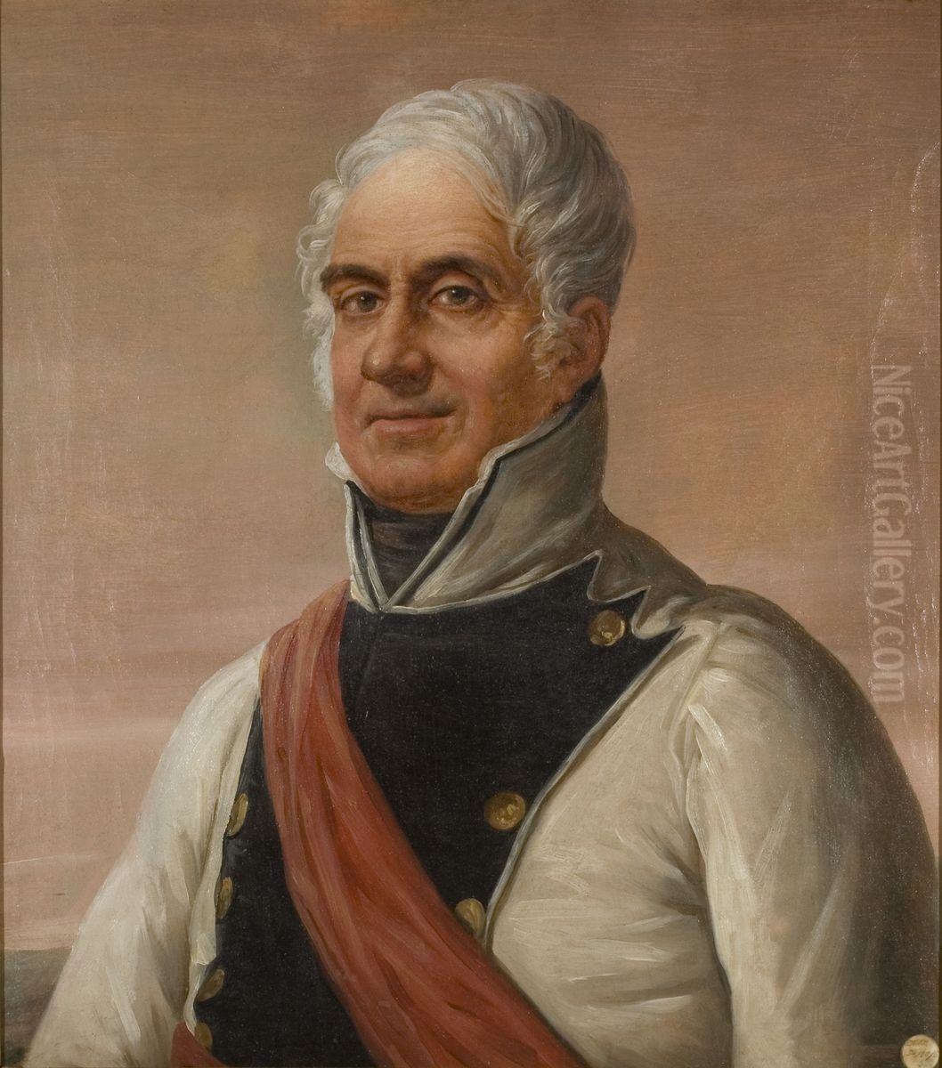 El general don Francisco Javier Castanos Oil Painting by Jose Aparicio