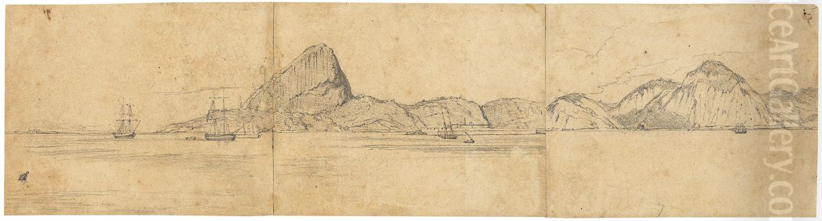 Real Sugar Loaf Oil Painting by Charles Landseer