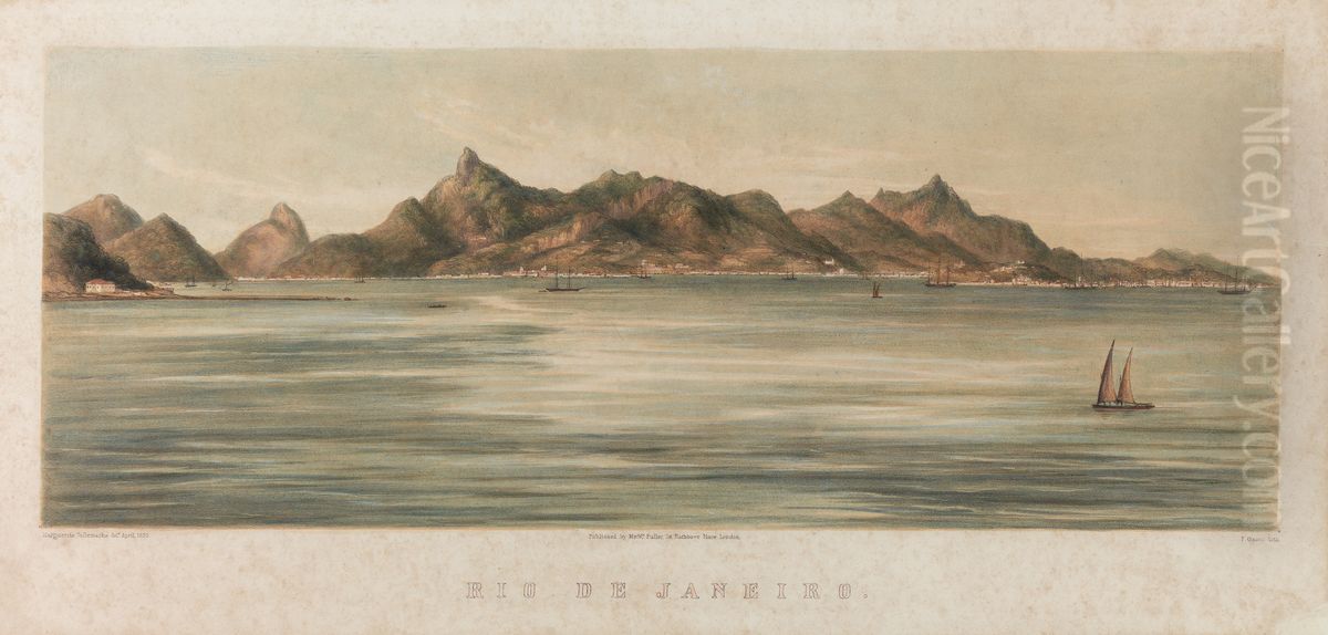 Rio de Janeiro Oil Painting by S & J Fuller