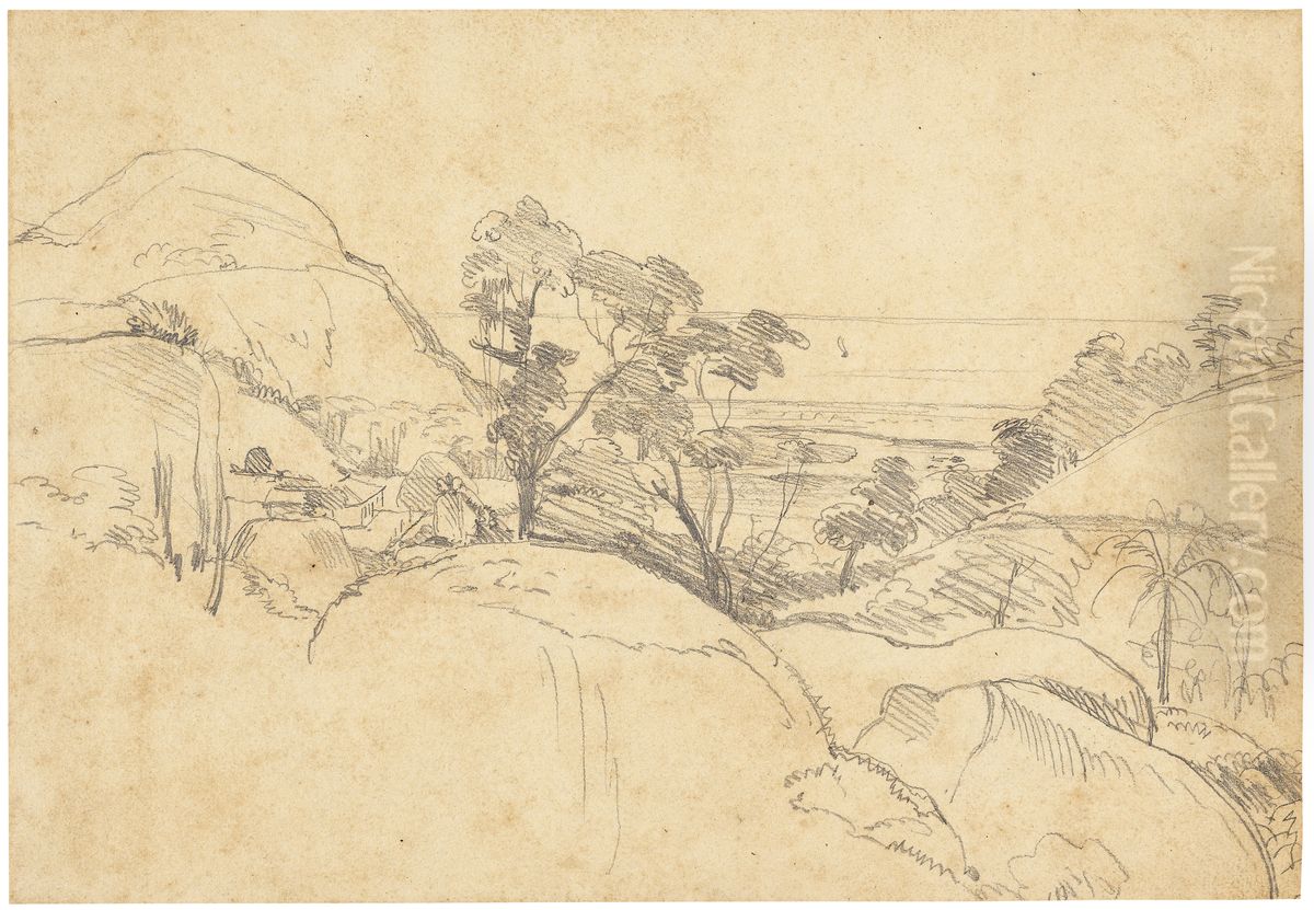 Tejuca Oil Painting by Charles Landseer