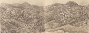 Valley - from the Road to the Presidencia - Petropolis Febr. 6th 1855