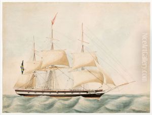 Veleiro de tres mastros (atribuido)