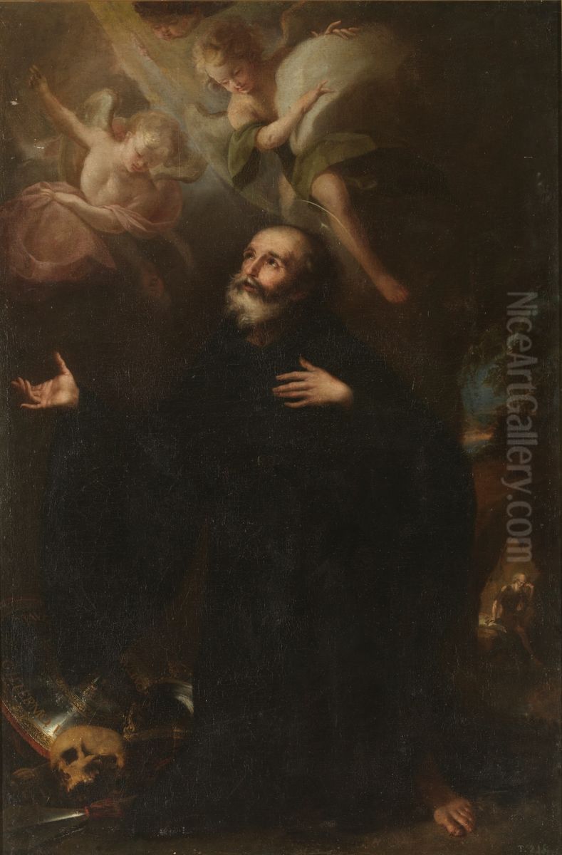San Guillermo de Aquitania Oil Painting by Alonso del Arco