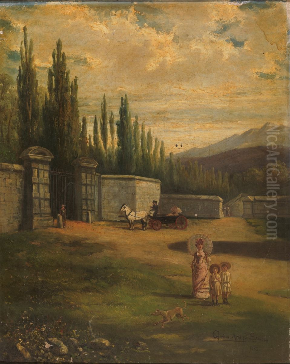 Paisaje Oil Painting by Ceferino Araujo