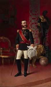 El rey Alfonso XII de Espana