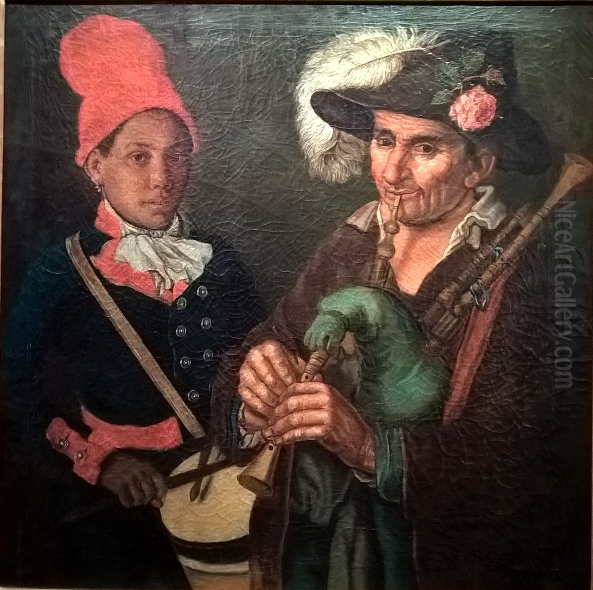 The Musicians Oil Painting by Morgado de Setubal