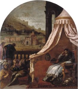The Vision of Saint Hugo Bishop of Grenoble